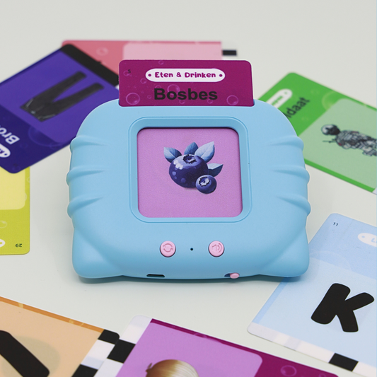 Eerste woordjes leren met de taalbuddy van Beebie Babbels